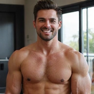 Client David's success story, looking stronger and healthier